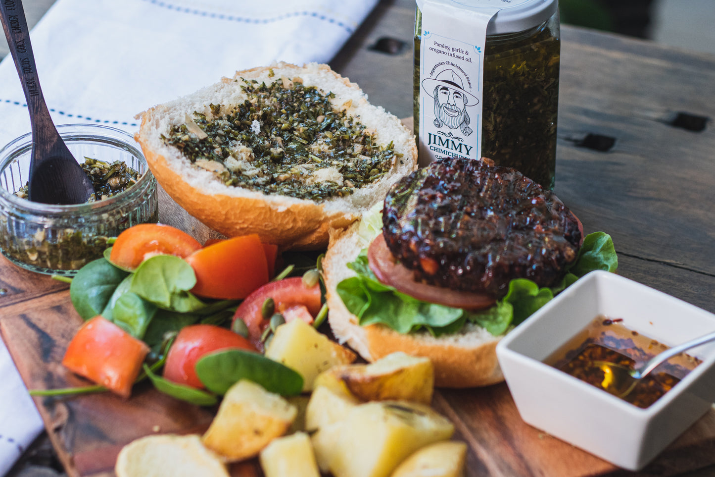 Jimmy chimichurri Jar Hot 200grs