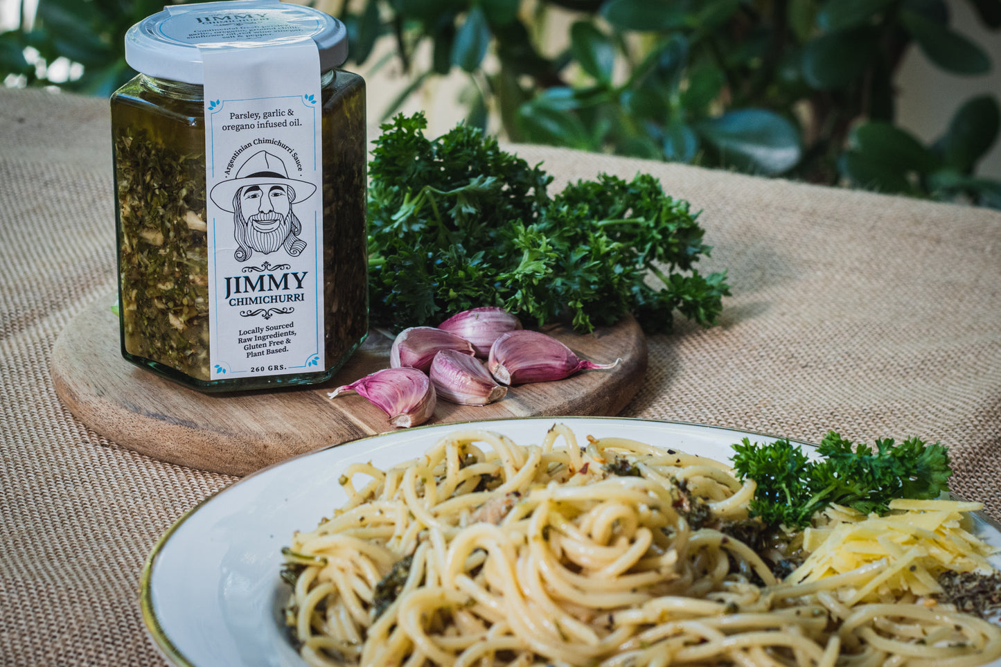 Jimmy chimichurri Jar Hot 200grs