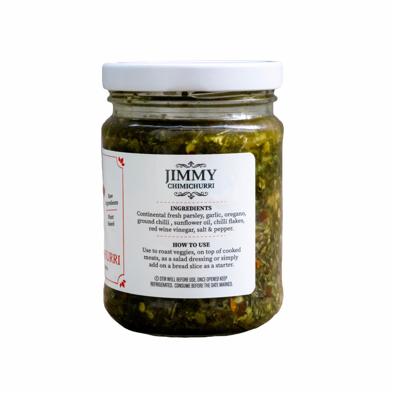 Jimmy chimichurri Jar Hot 200grs