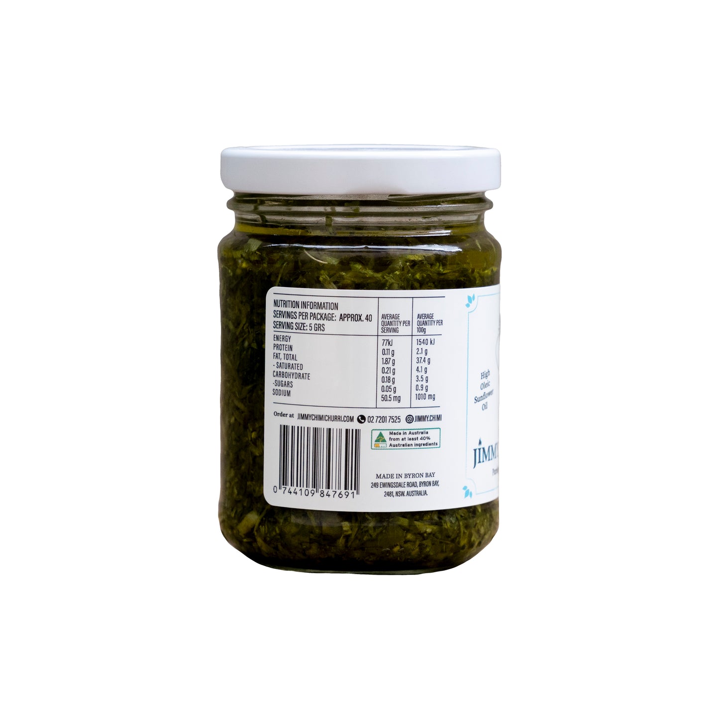 Buy Chimichurri Sauce Online – 200g Jar | Jimmy Chimichurri