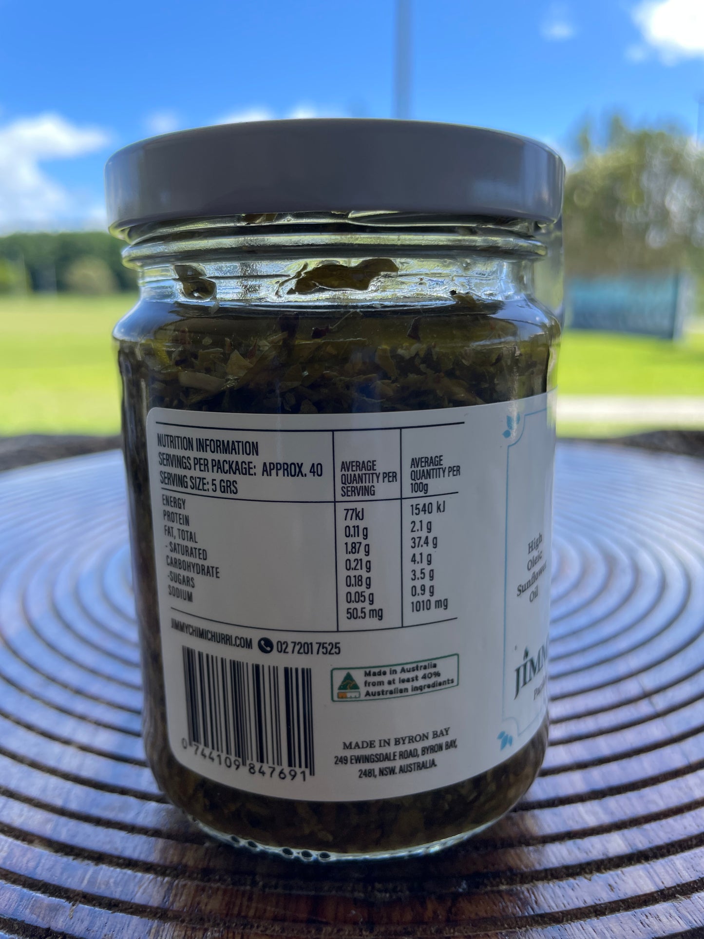 Jimmy chimichurri Classic Jar 200grs