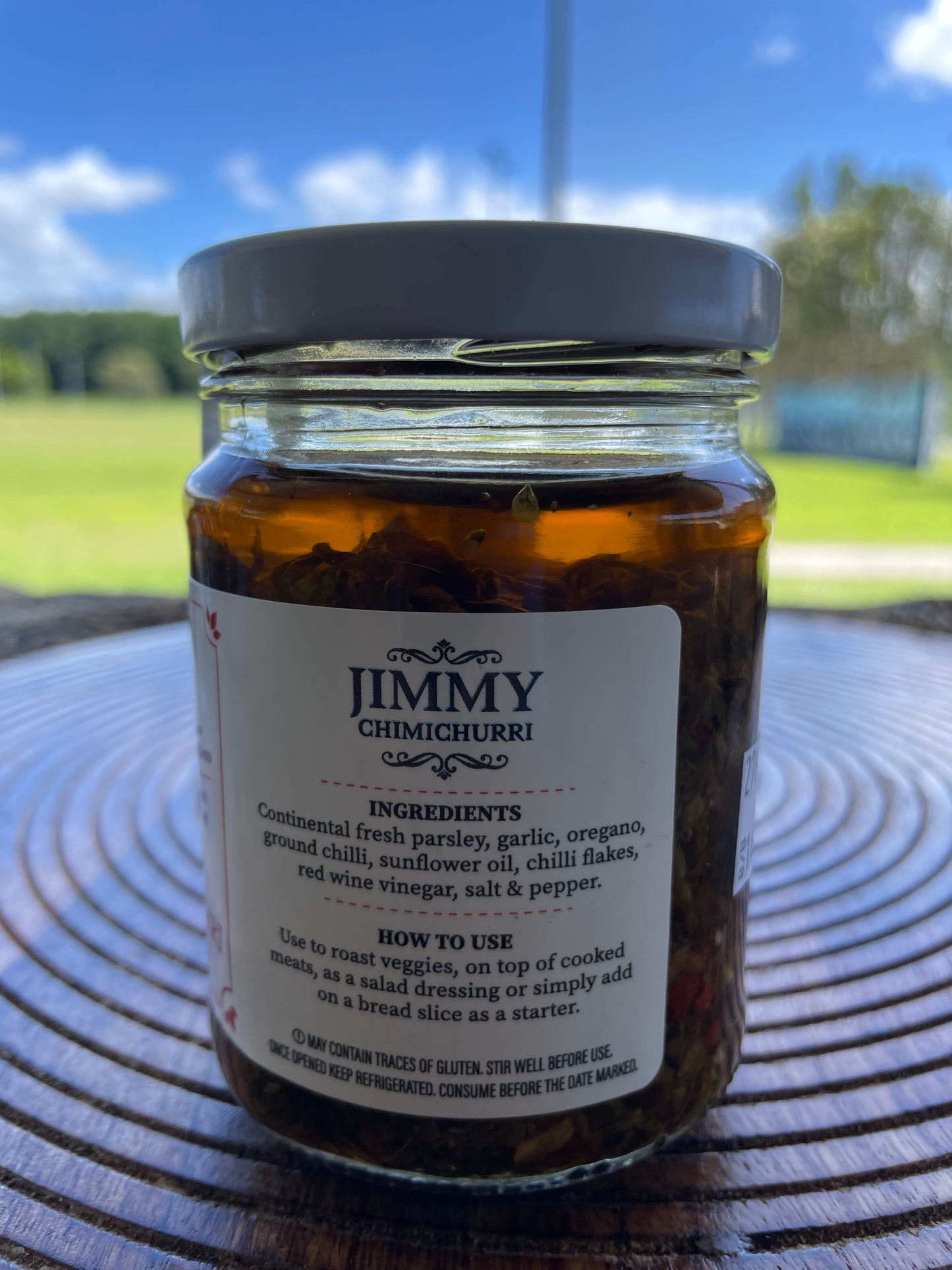 Jimmy chimichurri Jar Hot 200grs